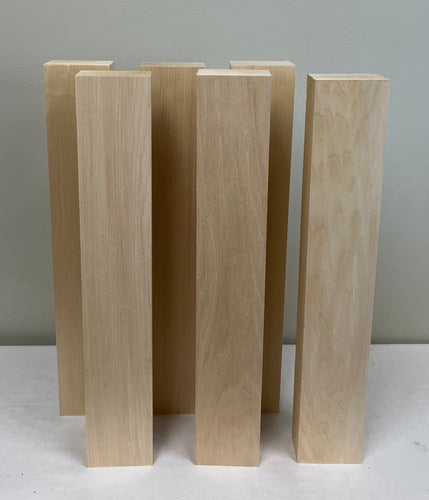 Basswood Carving Blocks - (6) 2
