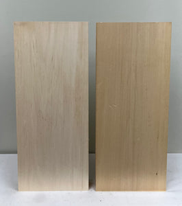 Basswood Carving Blocks (2) 2.5" x 9.875" x 23.75"