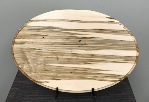Wormy Maple Oval - 10