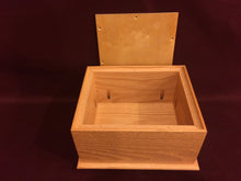 wooden urn box