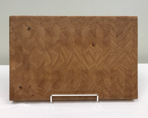 End Grain Wood Cutting Board - Hickory Cutting Board