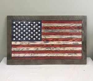 American Flag - Wood Flag - Medium