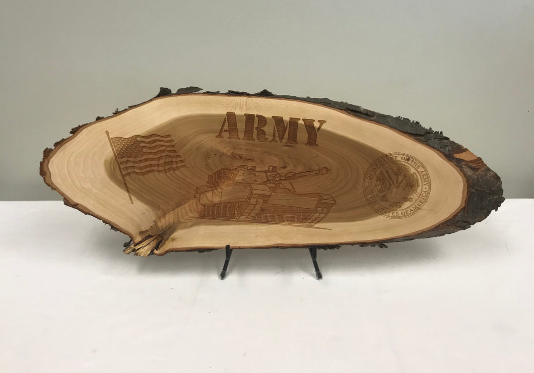 Army Wood Plaque - Army Gift - Army Personalized Gift