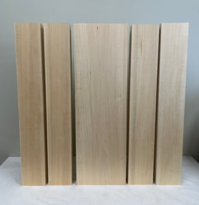 Basswood Carving Blocks - Variety Pack - 1.25 - 1.5 thick 23.5