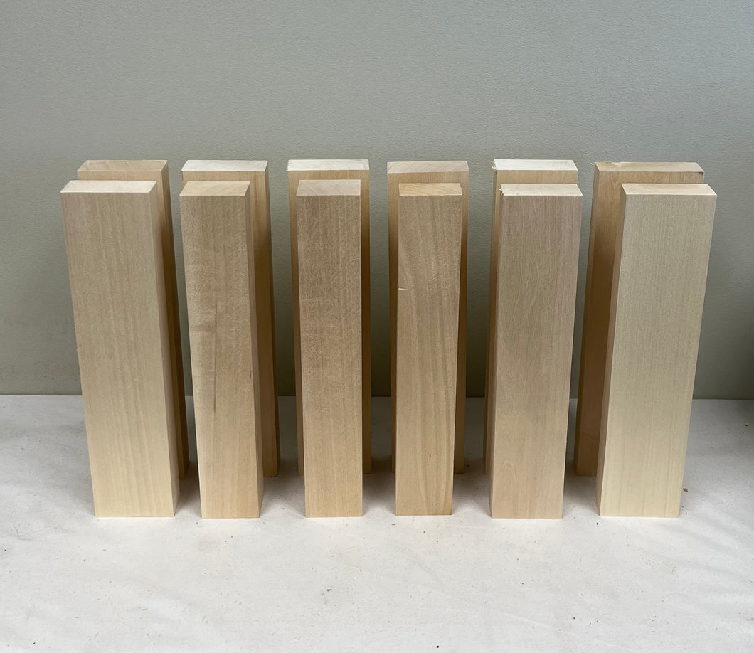 Basswood Carving Blocks - (12) 11.8